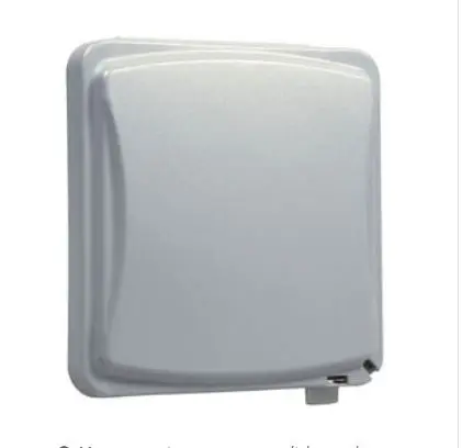 MM1410G  2-Gang Weatherproof Flip Cover, 55-in-1, Flat, Gray