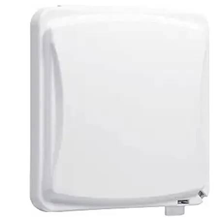 MM1410W  2-Gang Weatherproof Flip Cover, 55-in-1, Flat, White