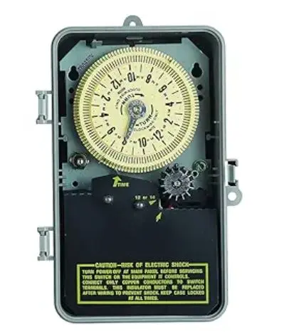 T8845PV  24HR 24V 14 D/S  SPST 125-Volt Mechanical Cycle and Irrigation Timer Switch - Flexible Watering Control - Rain Sensor Enabled