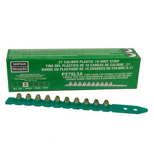 RAW50622 27  CAL   GREEN   STRIP   LOAD ( 10 PACK )