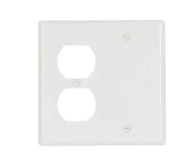 4170W-BOX  2G BLANK & DUPLEX WHITE COVER
