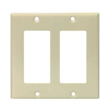 2152V-BOX  2G DCR PLATE IVORY COVER