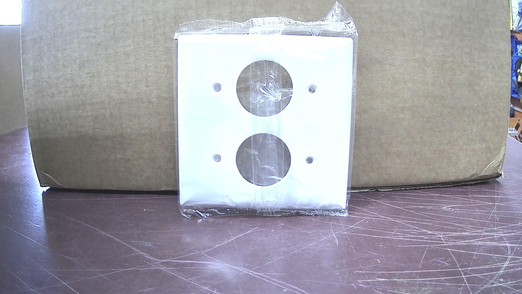 SP72W   2G SINGLE PLATE WHT