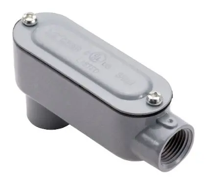LB9CG  3-1/2  L/B ALUMINUM  CONDUIT  W/ COVER GASKE