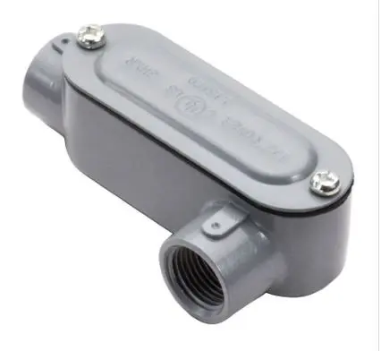 LL9CG  3-1/2''  L/L ALUMINUM CONDUIT  W/COVER  GASKE