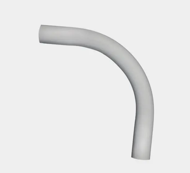 80EE1590 5121054  3/4'' PVC ELBOW 90 SCH 80