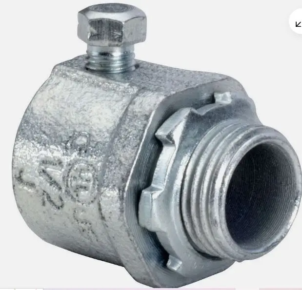 672S  3/4'' RIG CONNECTOR  STEEL S/S