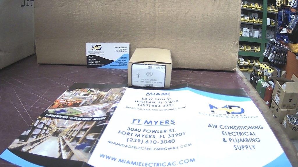 JA18 1019030 3/8''  FLAT WASHERS USS PLTD