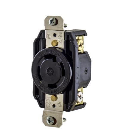 AHL1430R EB15098  30A 125/250 3P4W RECP RECEPTACLE PLUG