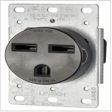 LEV5372  30A  250V  RECEPTACLE  1234-BOX