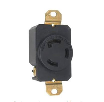 [AHL1130R] AHL1130R  30A 3P 250V RECEPTACLE PLUG