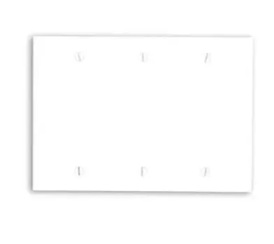 LEV88033-W  3G  BLANCK  PLATE WHITE