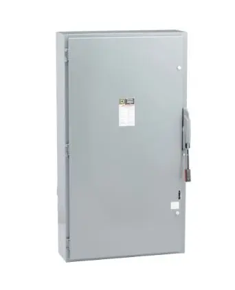 H365NF-TB  3P 600VAC 400A NON-FUSE Square D  600 VAC 400 Amp 3-Pole Class H/J/K/L/R Fusible Heavy Duty Safety Switch