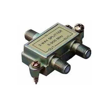 45040  3WAY  Splitter with Ground Block, 900 MHz, Standard, 1-Pack