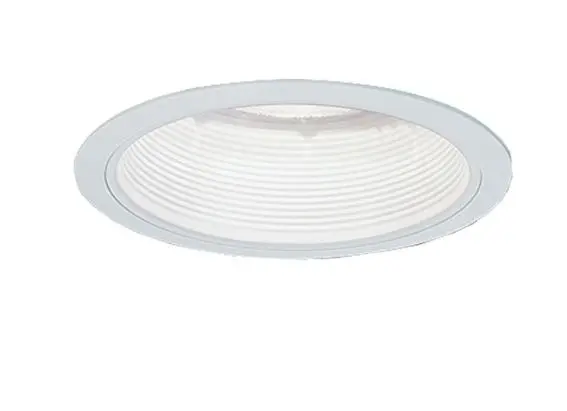 NS-40A   4'' ADJUNTABLE  BAFFLE  TRIM  WHITE