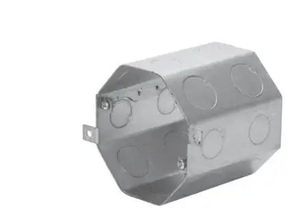 35CB   4" Octagon Concrete Ring 3-1/2" Deep BOX