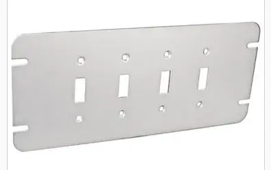 10094  4 GANG SWITCH COVER METAL
