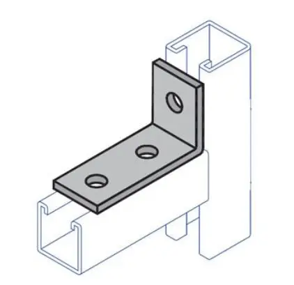 A-311-2   4 HOLE 90'' PLATE ANGLE