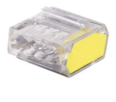 23224  4 POLE PUSH-IN WIRE CONNECTOR SM PK  23224A 4 Pole Push-In Wire Connector 