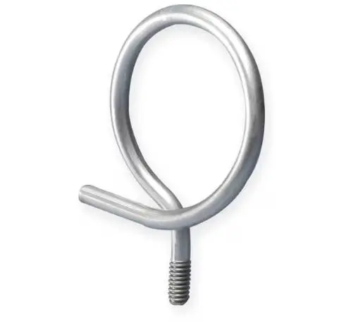 4BRT64  4''  Bridle Ring, Conduit; Pipe Use, 4'' in, Steel, Galvanized METAL