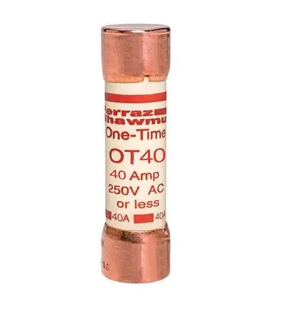  OT40  KON40  40A 250V  O/T FUSE    UL Class Fuse, K5 Class, OT Series, Fast-Acting, 40A, 250V AC