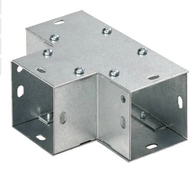 F44TGV  4''X4''    GUTTER TEE