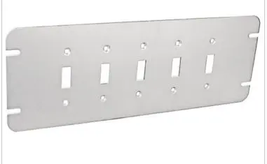 10095  5 GANG SWITCH COVER METAL