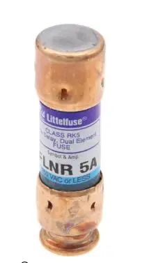 [FLNR005T] FLNR005T  5A 250V  TD  FUSE  ECNR05 5 Amp Dual Element Time-Delay, Class RK5 Fuse (250V)