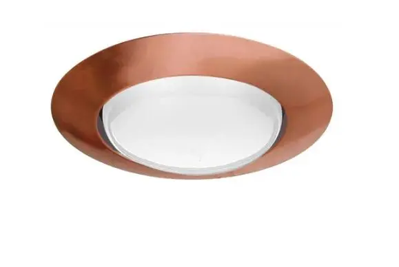 NT-30CO  6 '' OPEN  TRIM-COPPER LIGHT