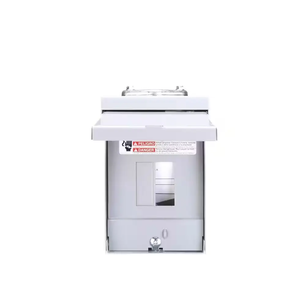 Siemens W0204ML1060 – Load Center 60A, 2 Spaces / 4 Circuits, 2-Pole, 240V, Main Lug, NEMA 3R (Outdoor)