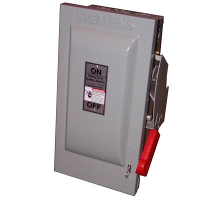 [HNF362] HNF362   60A.3P.600V.IN.NF.Siemens Low Voltage Circuit Protection Heavy Duty Safety Switches. 60A 3P 600V 3W NON FUSED HD TYPE 1