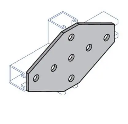 F-220   7 HOLE CONNECTOR Haydon F-220-EG F-220 Eg Seven-Hole Connector Electro-Galvanized