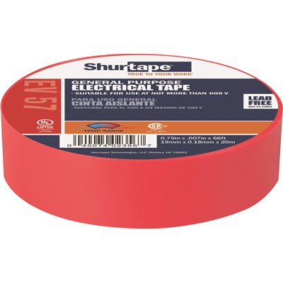 60000  ELECTRIC TAPE 7MIL- X 60 TAPE COLORES