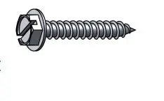 EH08-40 8 X 2- 1/2'' HEX WASHER SLOT