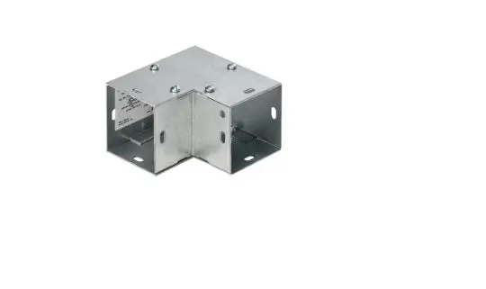 F8890EGV  8''X8''  Elbow 90-Degree Lay-in, 8.00x8.00, Galvanized, Steel