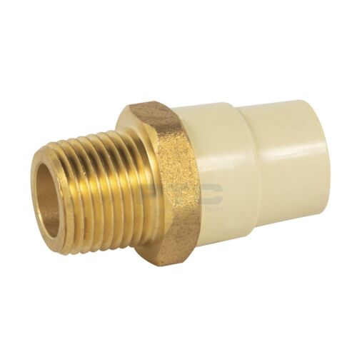 48704  45104  1/2'' CPVC to Brass Male Transition Adapter