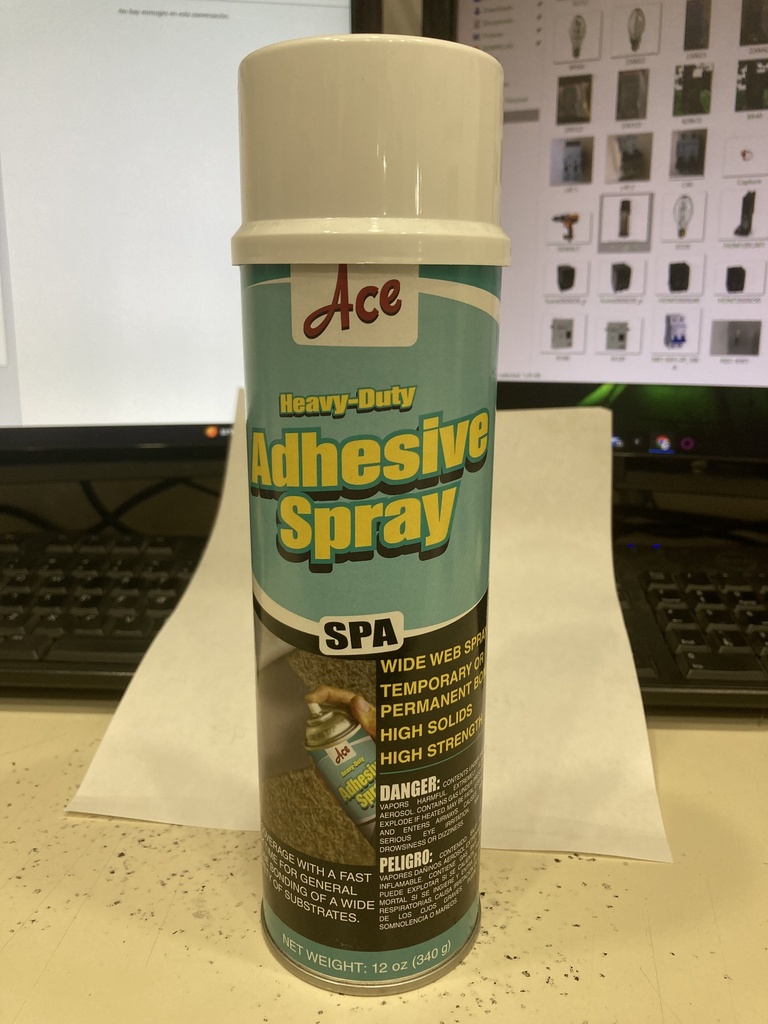 SPA ADHESIVE SPRAY SPA 12OZ