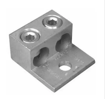 90818  2 COND 1 HOLE # 350 MCM # 6SOL   350 2-Conductor 1-Hole Aluminum Lug 