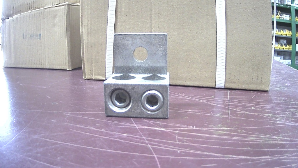 90820 ALUM 2 COND 1 HOLE #600MCM#2SOL