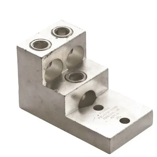 90918 ALUM 3 COND 2 HOLE #600-3/0  600 3 Cond Panelboard Lug