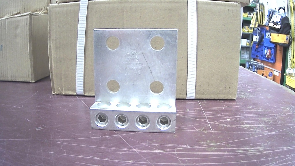 90872 ALUM 4 COND 4 HOLE #250-#6SOL