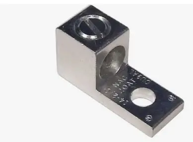 90718   Lug Mechanical Connector Type 1 Conductor Aluminum One Hole Mount Holes 2/0-Number-14 AWG Wire Range 