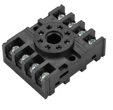 EB51210   BASE FOR 8 PIN RELAY