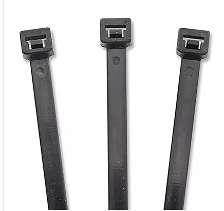 [S11-50-0C 20256] S11-50-0C 20256  BLACK NYLON CABLE TIES 11"100 UNIT 