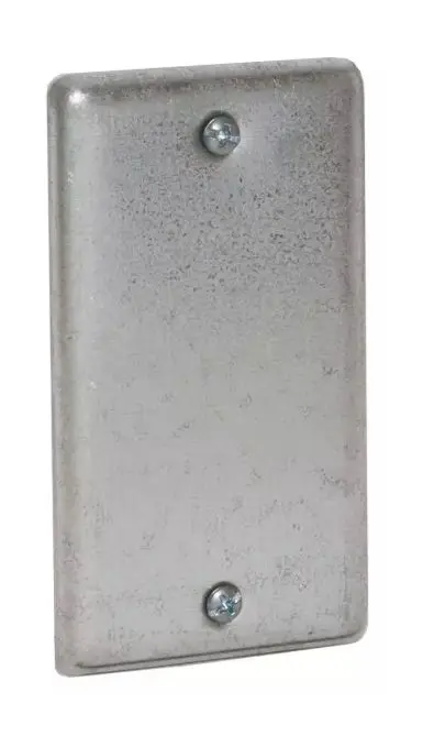 10001 860   COVER 2''X 4'' METAL Steel Handy Box Cover