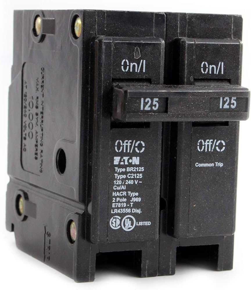 TB2125    BREAKER  2  POLE  125AMP  T&B