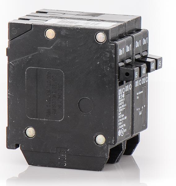 TBBQ2402115    BREAKER  2P.40A.TWO  SP.15A