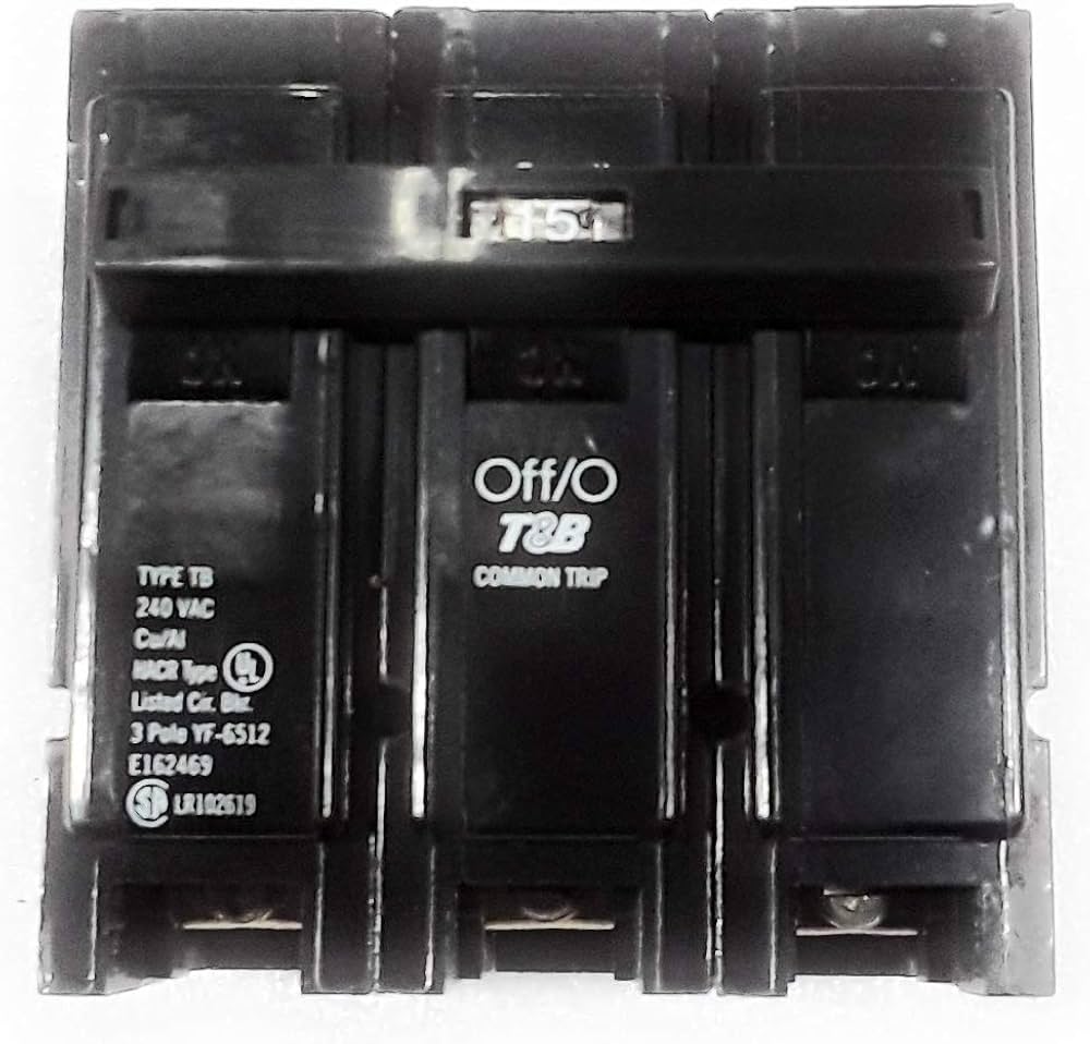 TB315    BREAKER  3  POLE   15AMP  T&B