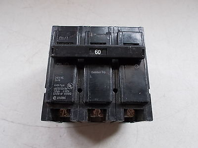 TB360    BREAKER  3  POLE  60AMP  T&B