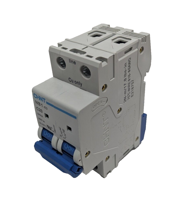 EB09838  BREAKER 2P.20A.5KA UL